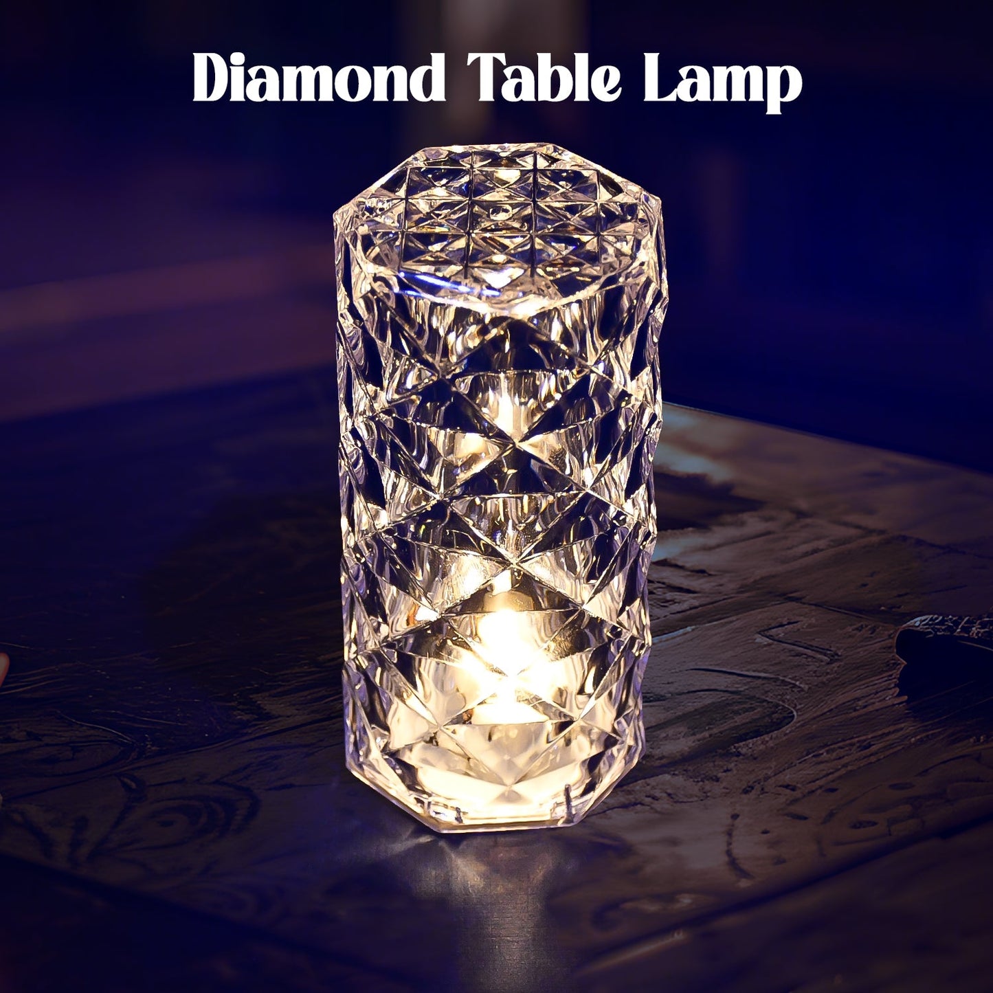 Diamond table lamp Candles for Home Decoration, Crystal Candle Lights, Diwali Diwali Special