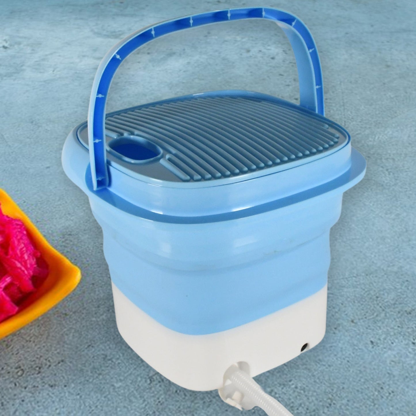 Portable Washing Machine, Mini Folding Washer and Dryer Combo, for Underwear, Socks, Baby Clothes, Travel, Camping, RV, Dorm, ApartmentÂ