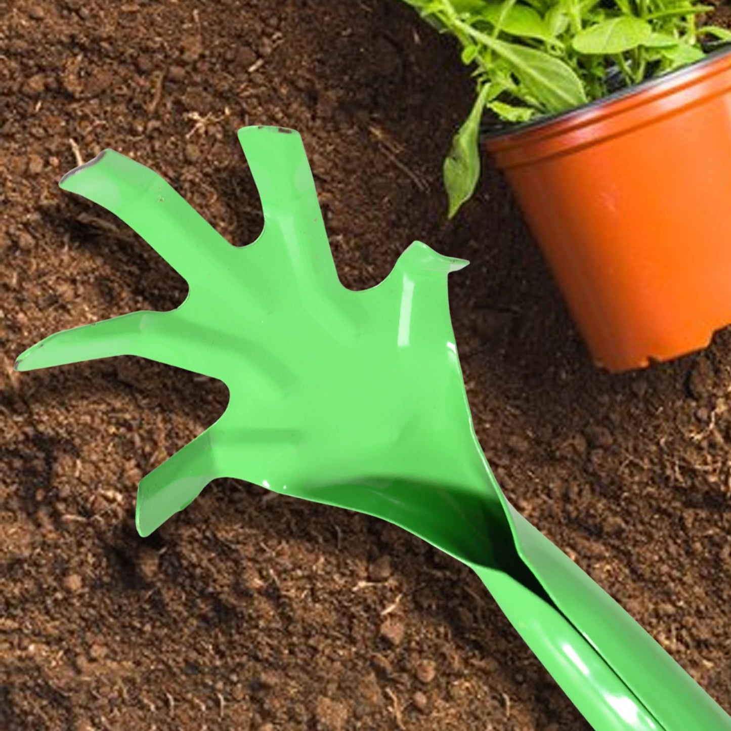 Heavy Duty Garden Tools, Gardening Metal Hand Cultivator Tools for Home Garden, Indoor and Outdoor Gardening for Plants, Agriculture, and Soil Tools (1 Pc) Â