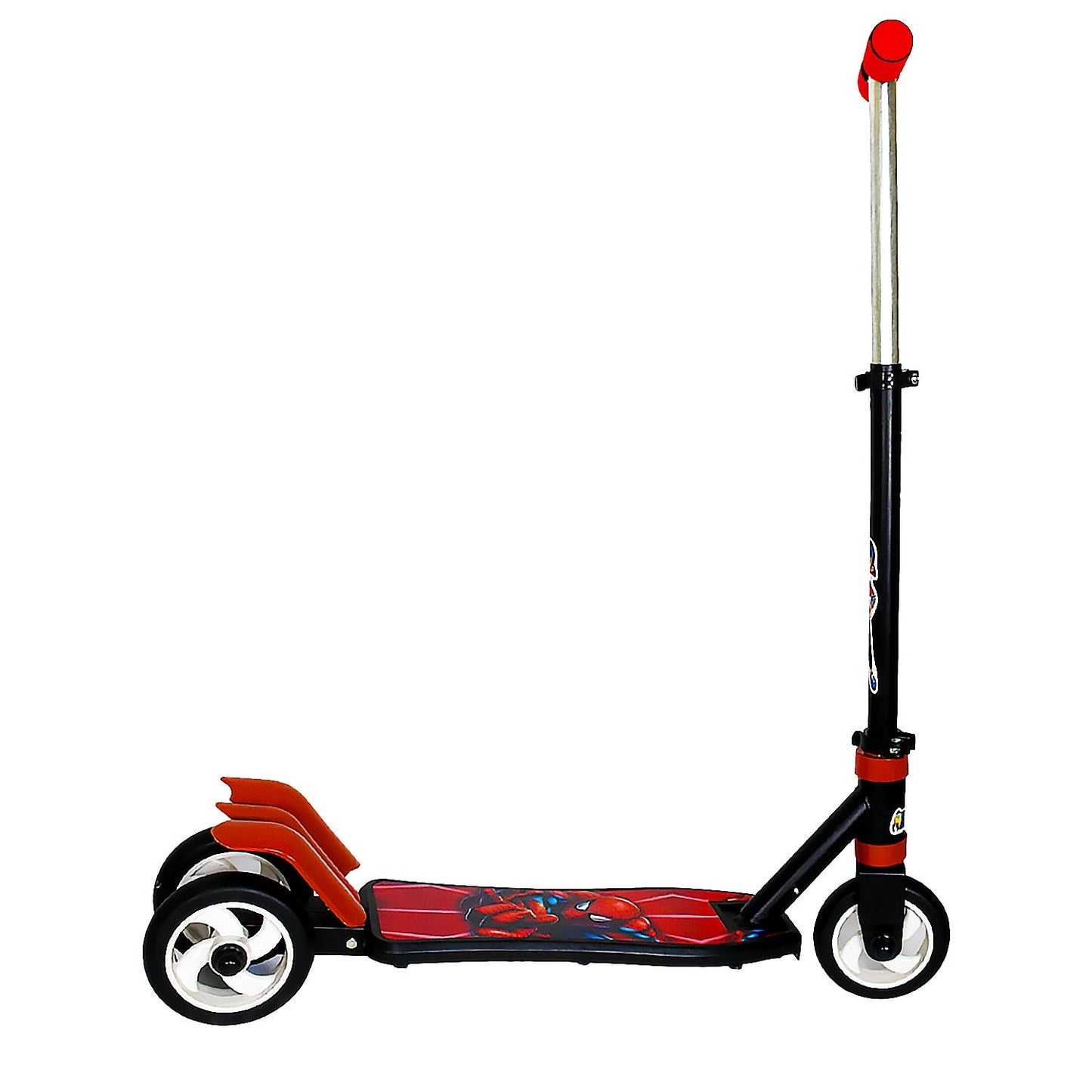 Basic Kids Ride On Leg Push Scooter for Boys and Girls (4 - 8 Years Old Kids) Foldable Scooter Cycle with Height Adjustment for Boys and Girls Multicolor (1 Pc / 3 Wheel)Â
