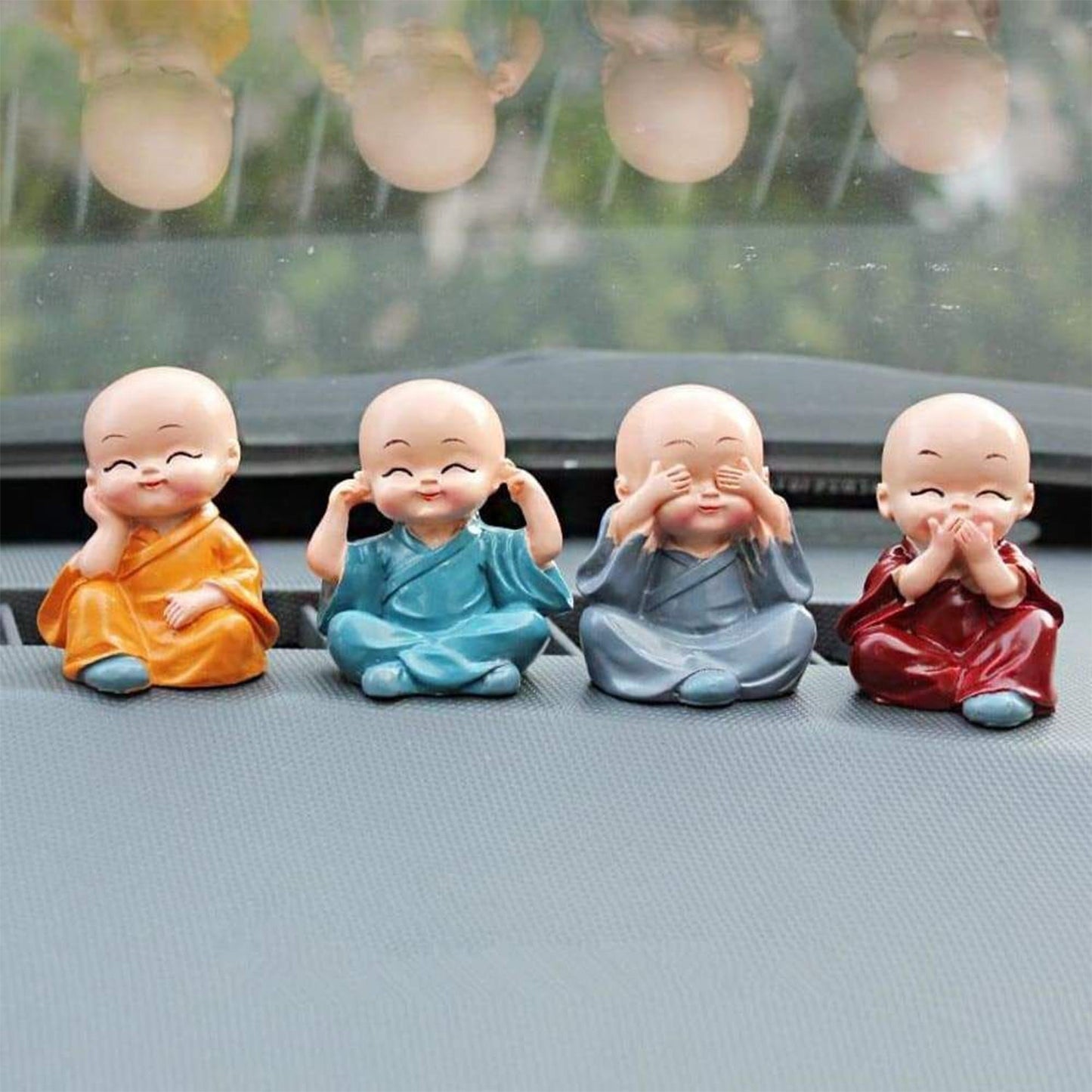 Baby Buddha 4Pc and show piece used for house, office and official decorations etc. Diwali Special