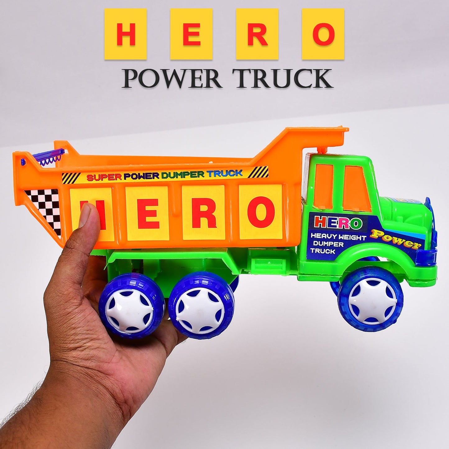 Truck Toy - Jumbo Large Size Plastic Heavy Weight Truck ToyÂ