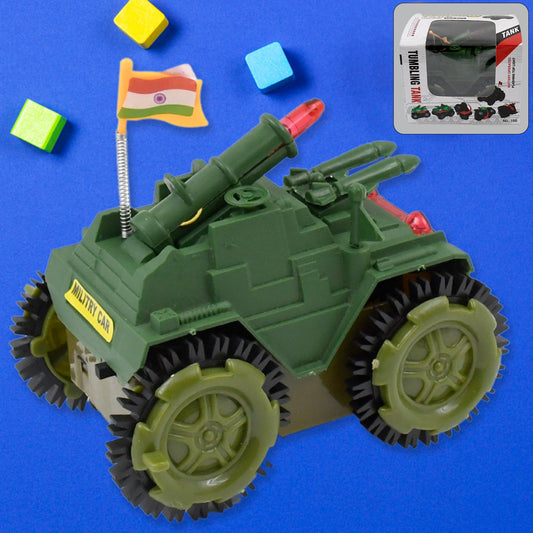 Children's Joy Tumbling Tank Toy Car Diwali Special