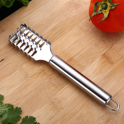Stainless Steel Fish Scale Remover Scraper â€“ Sawtooth Kitchen Tool