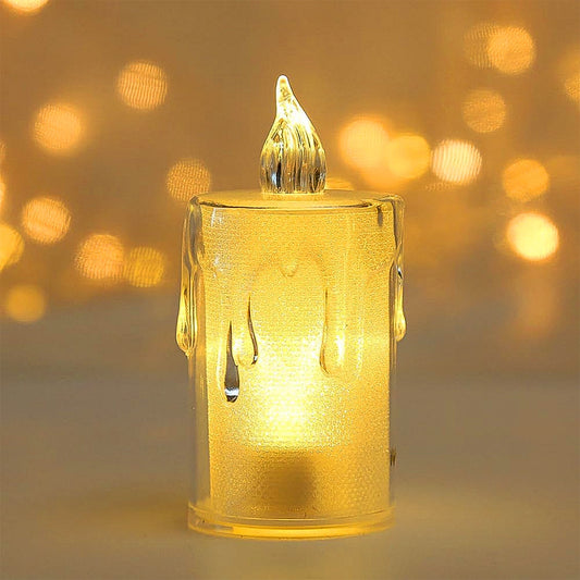Simple Candles for Home Decoration, Crystal Candle Lights, Diwali Diwali Special