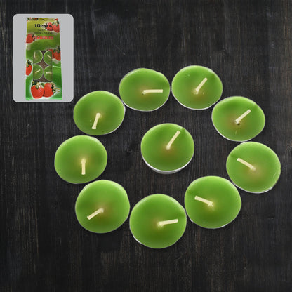 8-9 Hour Unscented Smokeless Candles â€“ For Diwali, Christmas, Weddings, Parties & Mood Dinners, Diwali (10 Pc)