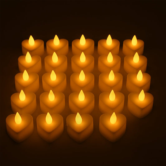 Festival Decorative LED Tealight Candles â€“ Battery Operated for Party, Wedding, Birthday & Gifts, Diwali (24 Pc Set)