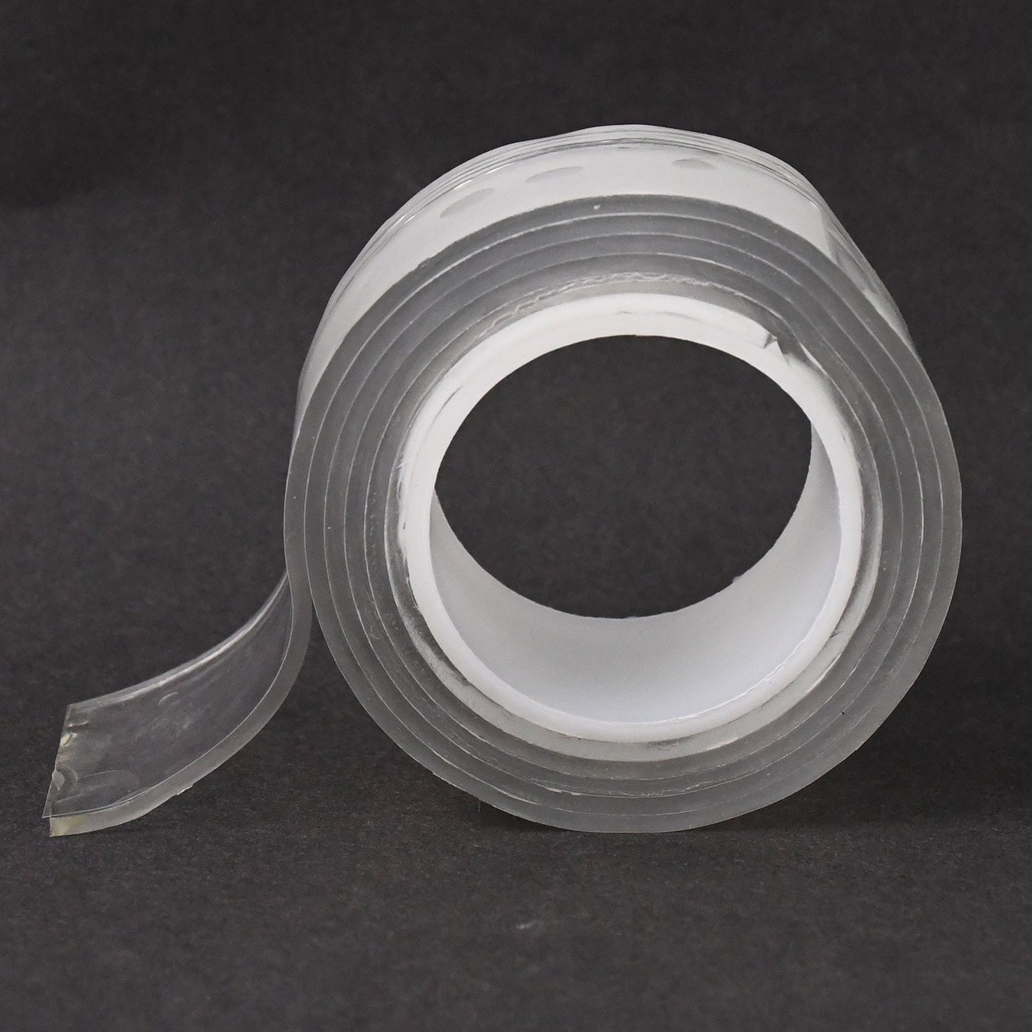 Sticky Double Sided Tape Washable Adhesive Tape Reusable (Thin / 6.5Ã—3 Cm / 1 Pc)