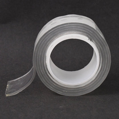 Sticky Double Sided Tape Washable Adhesive Tape Reusable (Thin / 6.5Ã—3 Cm / 1 Pc)