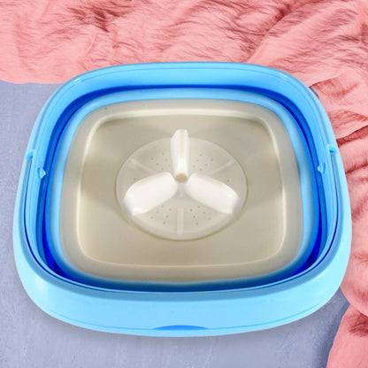 Portable Washing Machine, Mini Folding Washer and Dryer Combo, for Underwear, Socks, Baby Clothes, Travel, Camping, RV, Dorm, ApartmentÂ 