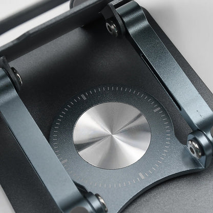 Aluminum Alloy 360Â°Rotating Bracket, Adjustable Laptop Stand, Portable Foldable Ergonomic Laptop Support