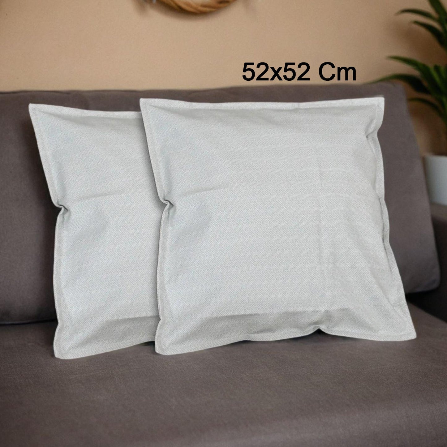 Pillow Covers, Couch Pillows Cover, Soft Decorative Pillow Covers (52 Ã— 52 CM / 1 Pair / 2 Pc)