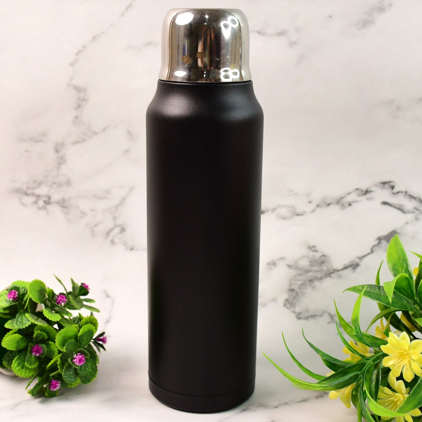Stainless Steel Vacuum Water Bottle  â€“ Hot & Cold Insulated Flask (1000 ML Approx)