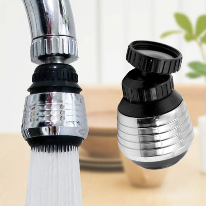Faucet Bubbler, Faucet Aerator, Water Filter 360Â° Sink Use for Kitchen, Bathroom, Home Use, High Pressure Power Spray, Plating, for Kitchen Bathroom (1 Pc)