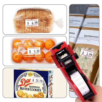 Handheld 8-Digit Plastic Price Tag Gun â€“ Ideal for Retail & Market Price Tagging