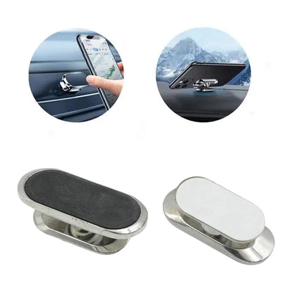 Magnetic Phone Mount/Holder for Car, Super Strong Magnet Universal Car Mount, Dashboard 360Â° Rotation for Car, Desk, Office, Home & Kitchen for All Smart phones (1 Pc)