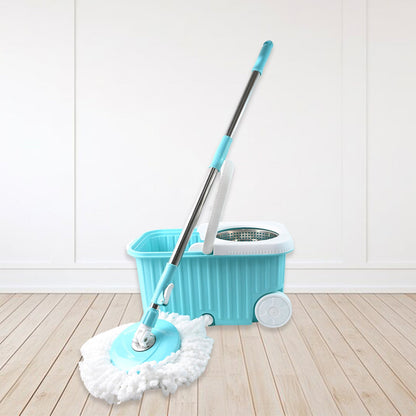 Apex Magic 360Â° Spin Mop Cleaning System with Stainless Steel Spinner