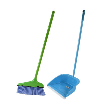 HANDLE DUSTPAN AND BRUSH FOR SWEEPING & CLEANING DUST, Supdi