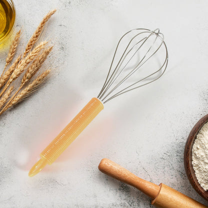 Stainless Steel Manual Whisk â€“ Cream, Flour & Egg Mixer (16 Cm)