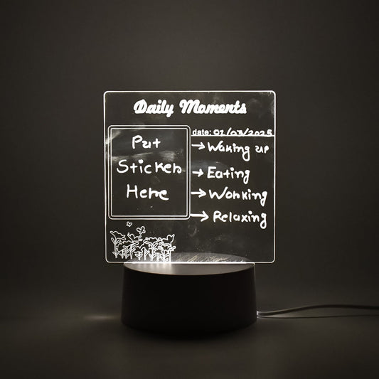 Creative Visualization Lamp 3 D Acrylic Decorative Lamp (1 Pc) Diwali Special