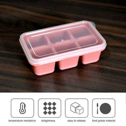 6-Cavity Silicone Ice Tray â€“ Ideal for Kitchen & Home Use