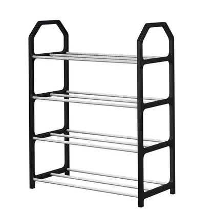 4 Layer Spaceâ€‘saving Shoes Show Rack Folding Shoe Rack (1 Pc)