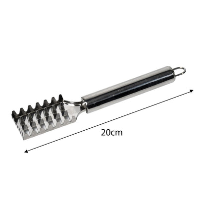 Stainless Steel Fish Scale Remover Scraper â€“ Sawtooth Kitchen Tool