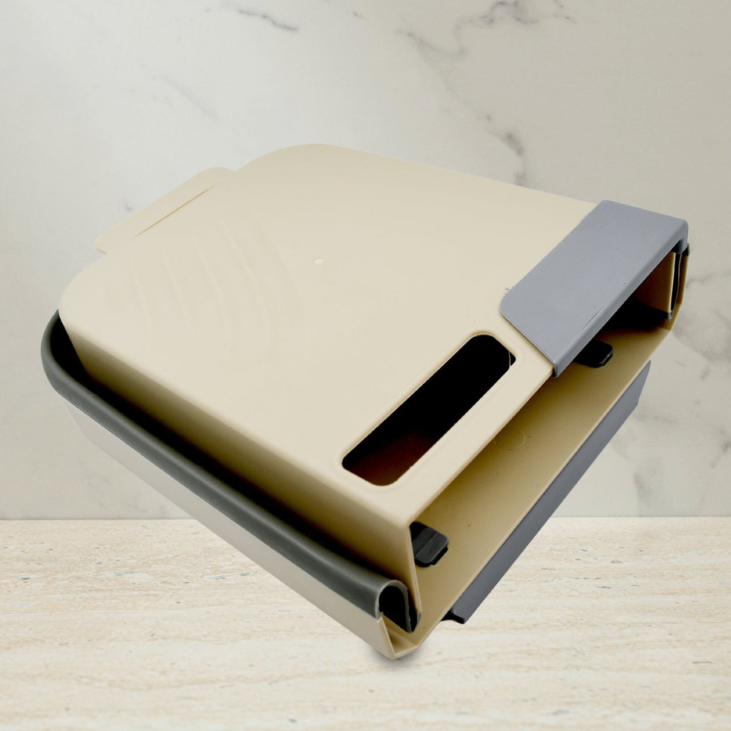 Foldable Hanging Trash Can â€“ Space-Saving Waste Bin for Kitchen, Bathroom & Car