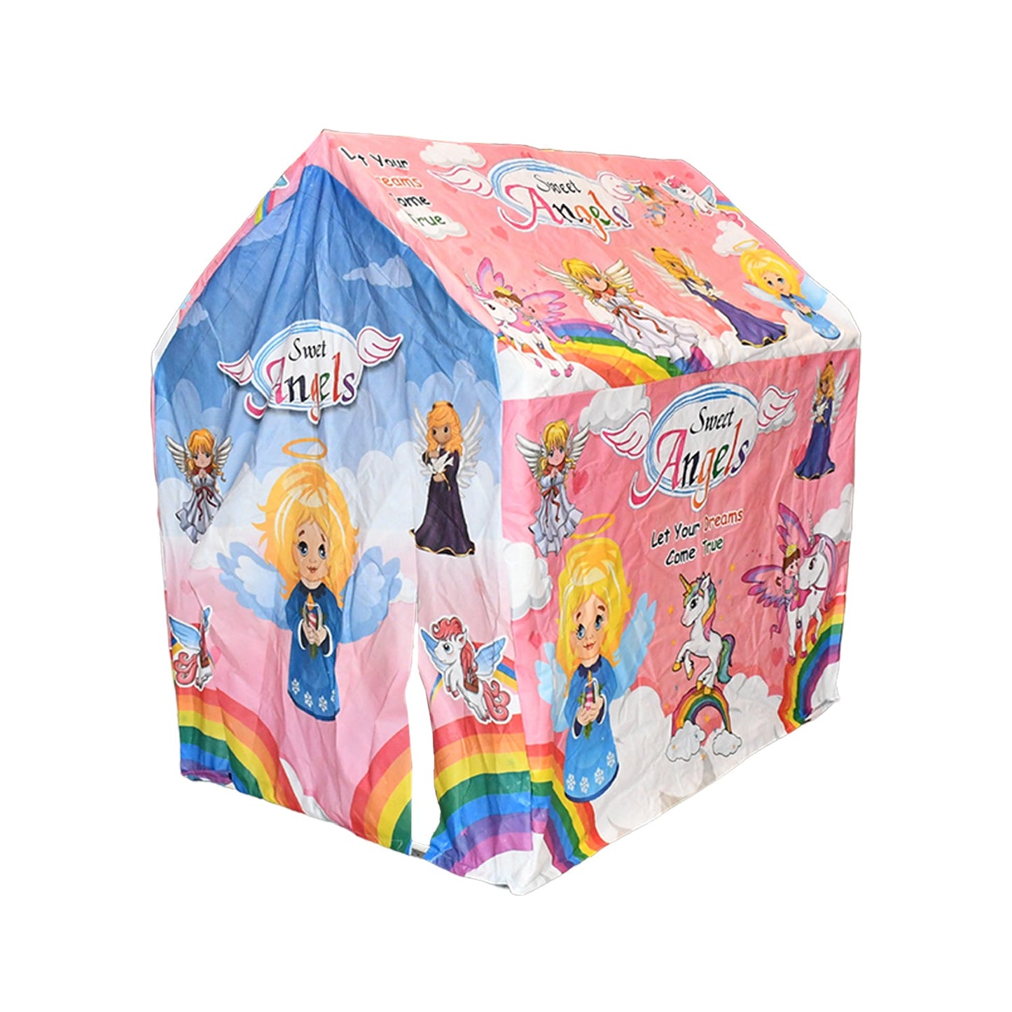 Jumbo Size Go to School Kids Play Tent House (Multicolour)