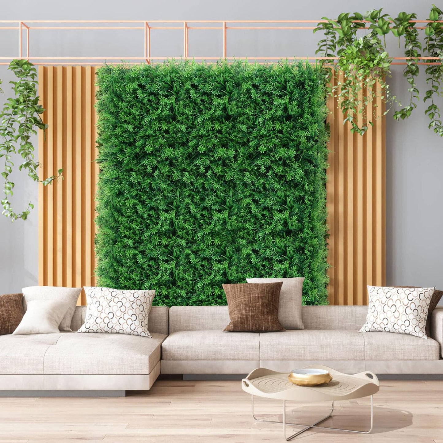 Fish Tank Aquatic Plants Fish Tank Square Artificial Grass Artificial Aquarium (60Ã—40 Cm / Mix Design / 1 Pc)