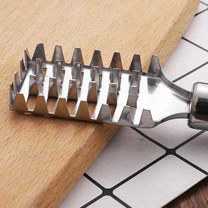 Stainless Steel Fish Scale Remover Scraper â€“ Sawtooth Kitchen Tool