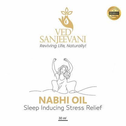 Ved Sanjeevani Nabhi Oil Sleep Inducing Stress Relief (30ML / 1 Pc)