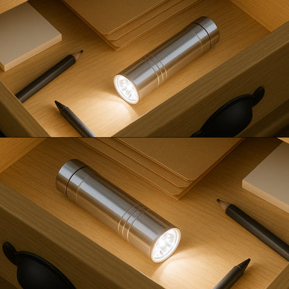 PortableÂ Mini Torch, Super-Bright Mini 6 LED Bulb Pocket Torches - Small Keyring Torch Flashlight for Camping, Hiking, DIY, Travelling, Outdoors and More 3 Battery operated (Battery not included / 1 pc / Mix Color )