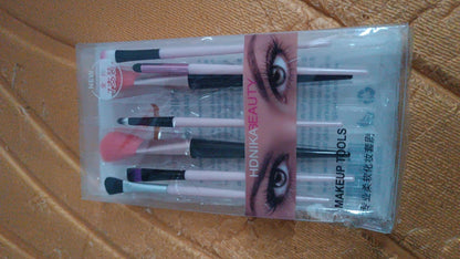 Professional Soft Makeup Brush Set (7 Pc)