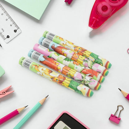 Fancy Erasers for Kids in Different Shapes â€“ Rainbow Erasers, Stationery Gift for Kids Pencil Shaped Eraser for Children School Kids/Birthday Return Gift for Children (48 Pcs Set)