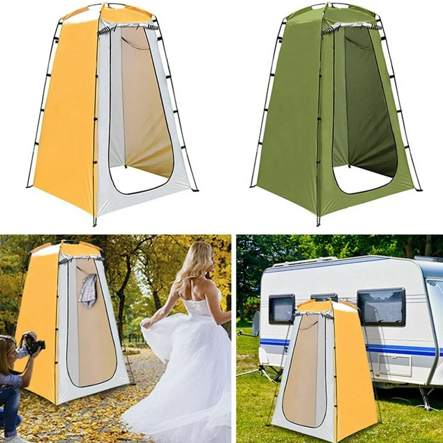 Hiking Privacy Tent â€“ Instant Portable Outdoor Shower Tent (1 Pc)