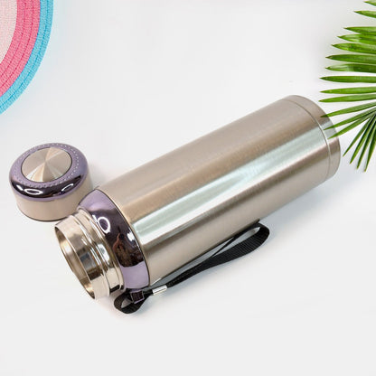 800ml Stainless Steel Water Bottle â€“ Leak-Proof Thermos Flask for Travel, Gym, Office, Home Use (1 Pc)
