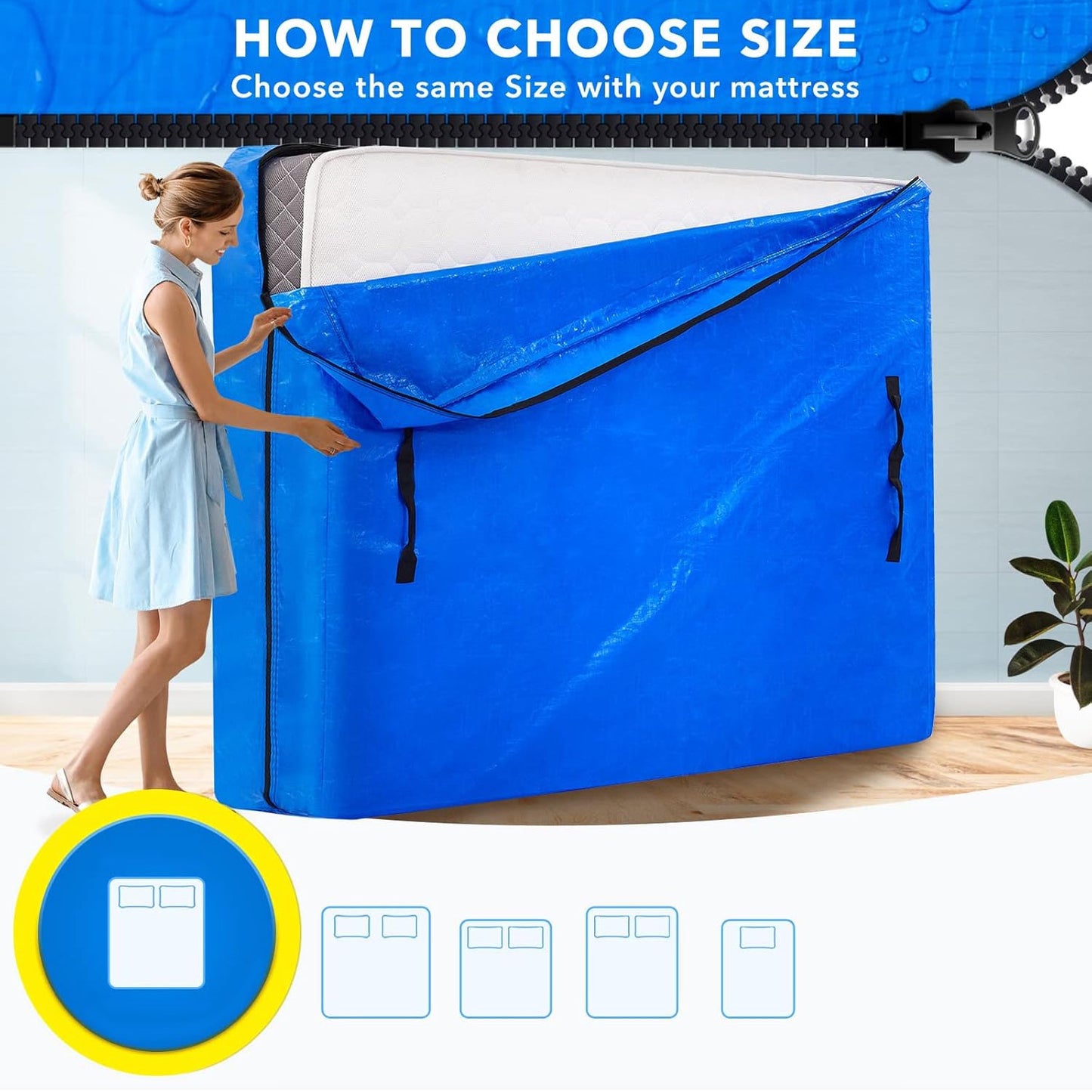 Mattress Bags / Cover (238Ã—191 Cm / 1 Pc)
