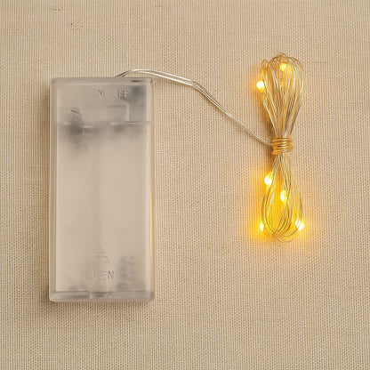 Multicolor 2AA Battery Powered, Copper Wire String Fairy Lights with 30 LEDs Diwali Special