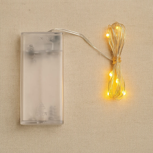 Multicolor 2AA Battery Powered, Copper Wire String Fairy Lights with 30 LEDs Diwali Special