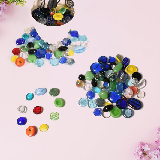 Multi-Color Decorative Stone for Garden / Lawn / Aquarium Fish Tank Gravel / Flower Pots Decoration Pebbles for Fish Bowl & All Purpose Attractive Stone Set Diwali Special