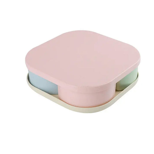 Large Compartment Box | Creative Divided Food Fruit Plate Diwali Special