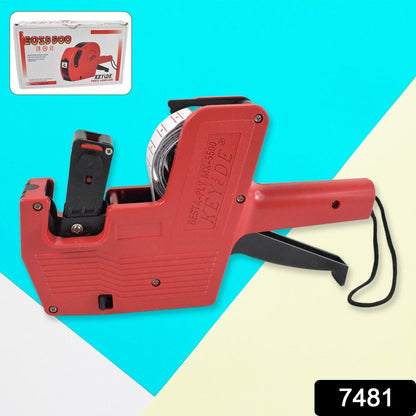 Handheld 8-Digit Plastic Price Tag Gun â€“ Ideal for Retail & Market Price Tagging