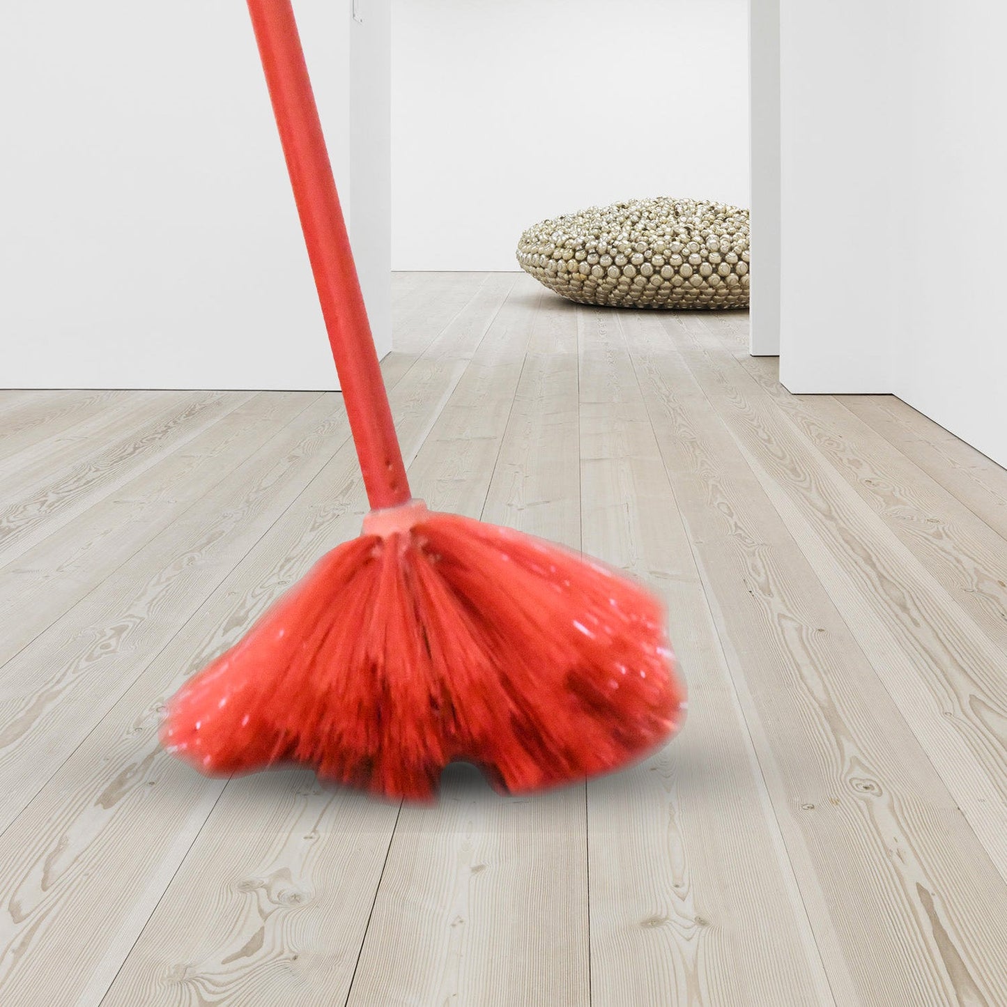 90-inch Metal Extendable Cobweb Brush â€“ Ceiling, Fan & Light Dust Cleaning (MOQ: 3)