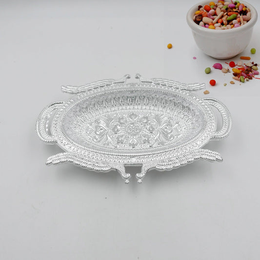 Decorative Mukhwas Serving Tray Serving Mukhwas Plate Fancy Candy Tray Dry Fruit Serving Tray Diwali Special