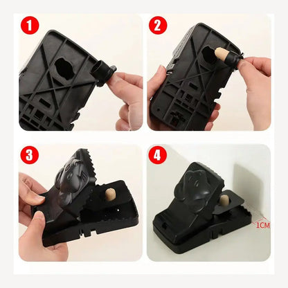 Mouse Trap Cage with Dummy Mouse â€“ Reusable Pest Control for Home & Office (1 Pc)