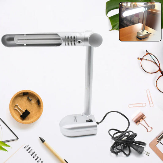Multifunctional LED Desk Lamp Dimmable Office Lamp Childrenâ€™s Student Desk Lamp Reading Lamp  White Eye-Caring Desk Light, Energy Saving Desk Lamp Table Lamp - Study Desk Lamp (1 Pc)