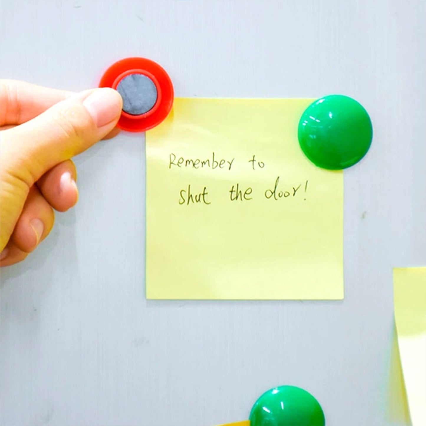 Durable Magnetic Button Set for Kidsâ€™ Experiments (10 Pc, Round Shape)