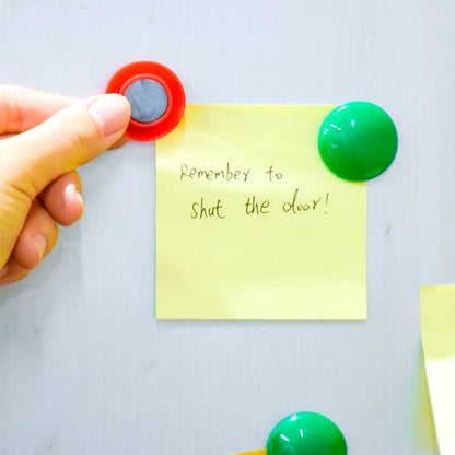 Durable Magnetic Button Set for Kidsâ€™ Experiments (10 Pc, Round Shape)