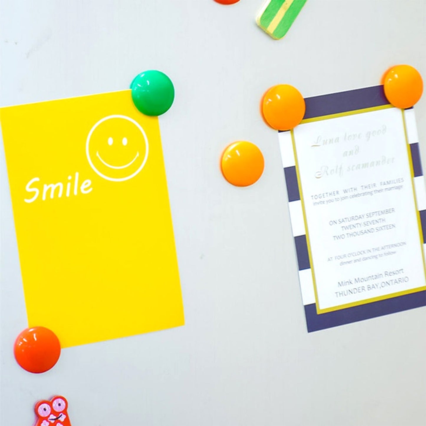 Durable Magnetic Button Set for Kidsâ€™ Experiments (10 Pc, Round Shape)